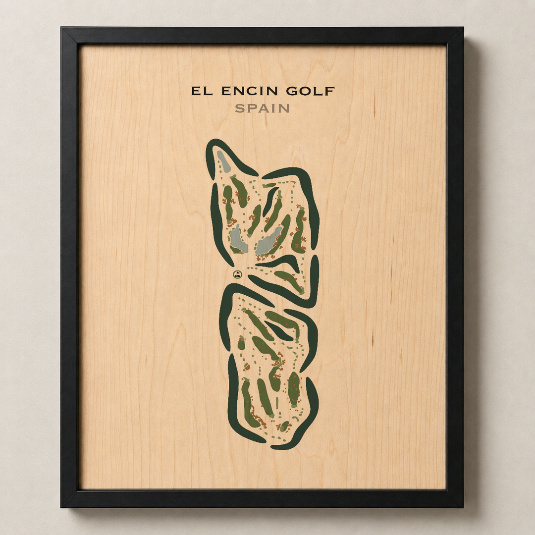 El Encin Golf, Spain - Printed Golf Courses