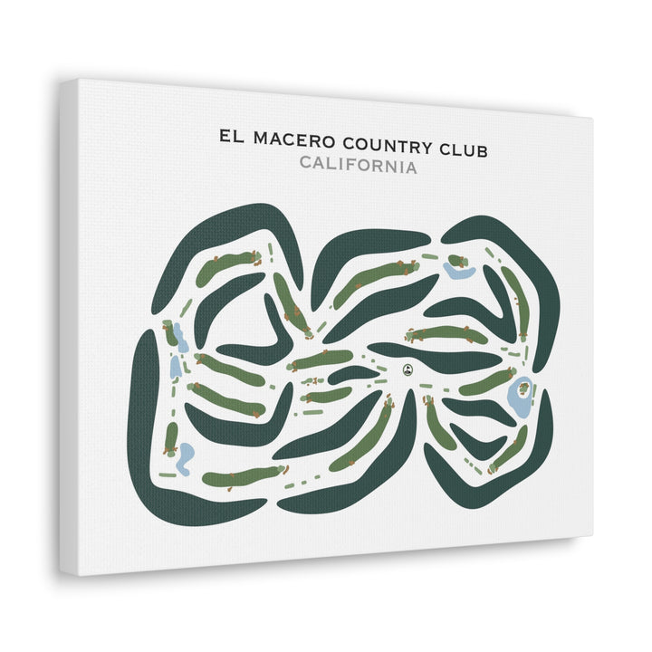 El Macero Country Club, California - Printed Golf Courses