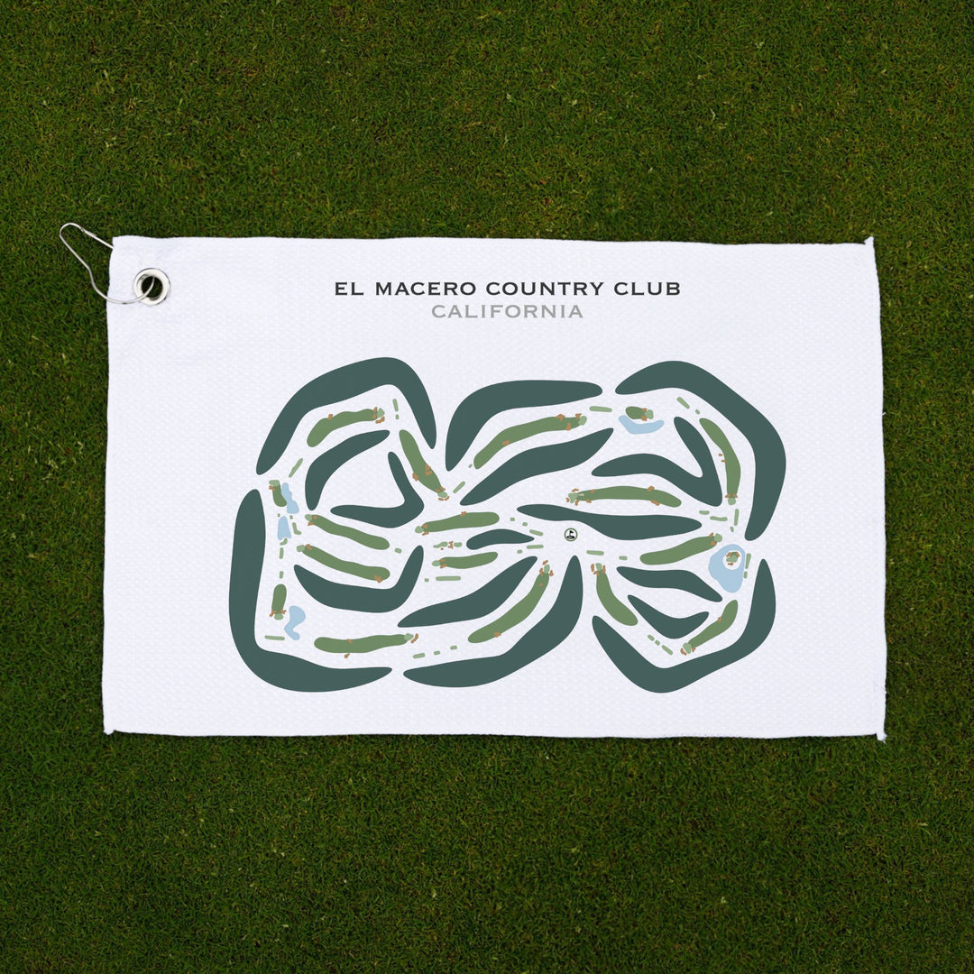 El Macero Country Club, California - Printed Golf Courses