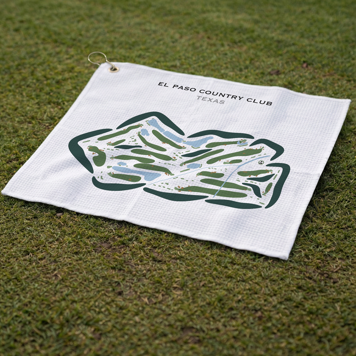 El Paso Country Club, Texas - Printed Golf Courses