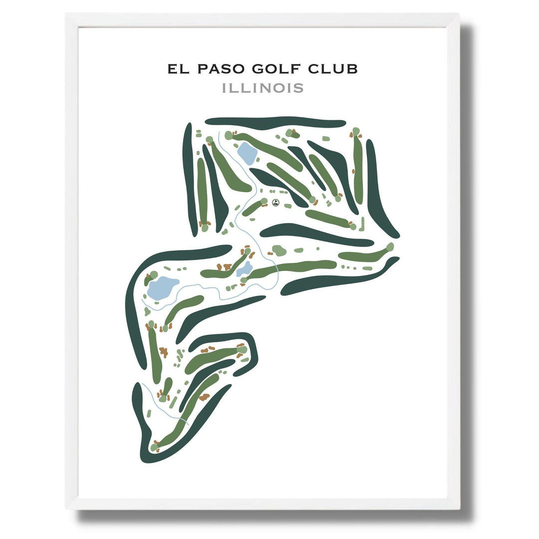 El Paso Golf Club, Illinois - Golf Course Prints