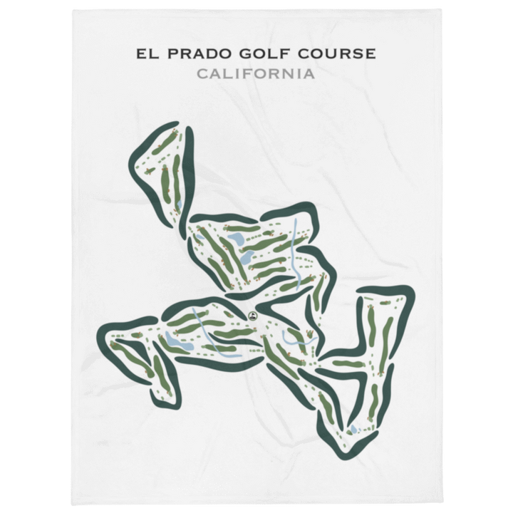 El Prado Golf Course, California - Printed Golf Courses