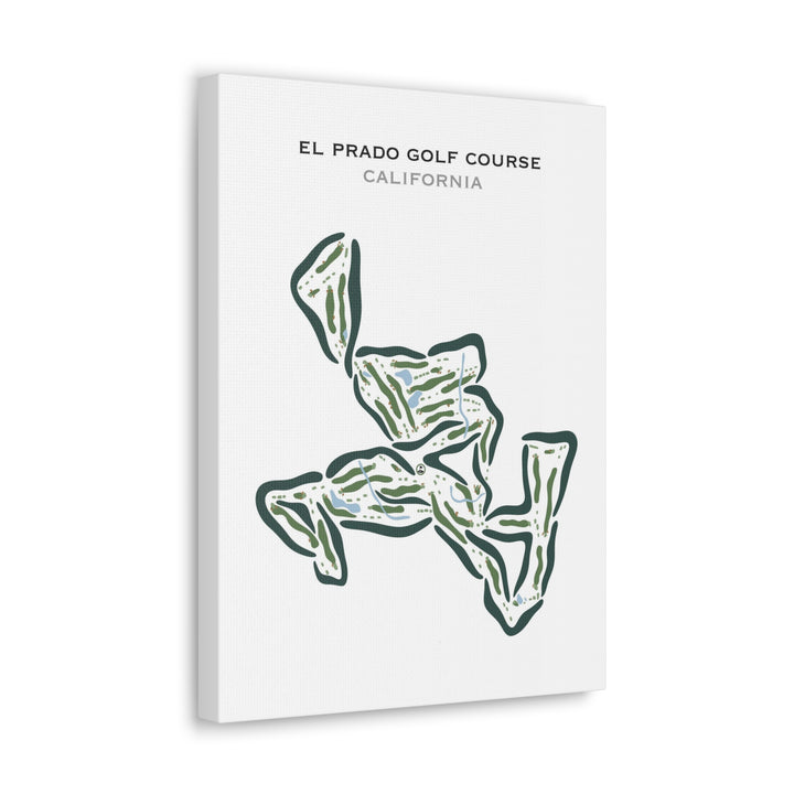 El Prado Golf Course, California - Printed Golf Courses