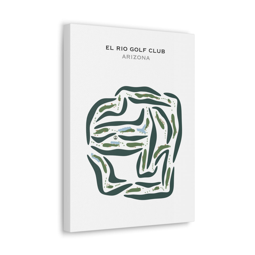 El Rio Golf Club, Arizona - Printed Golf Courses