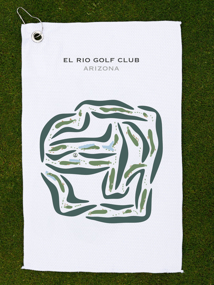 El Rio Golf Club, Arizona - Printed Golf Courses