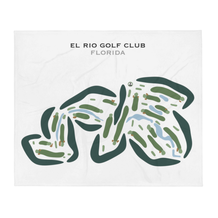 El Rio Golf Club, Florida - Printed Golf Courses
