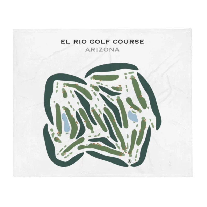El Rio Golf Course, Tucson, Arizona - Printed Golf Courses