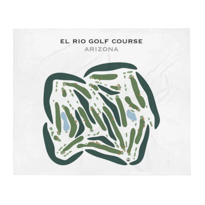El Rio Golf Course, Tucson, Arizona - Printed Golf Courses