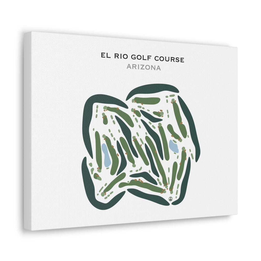 El Rio Golf Course, Tucson, Arizona - Printed Golf Courses