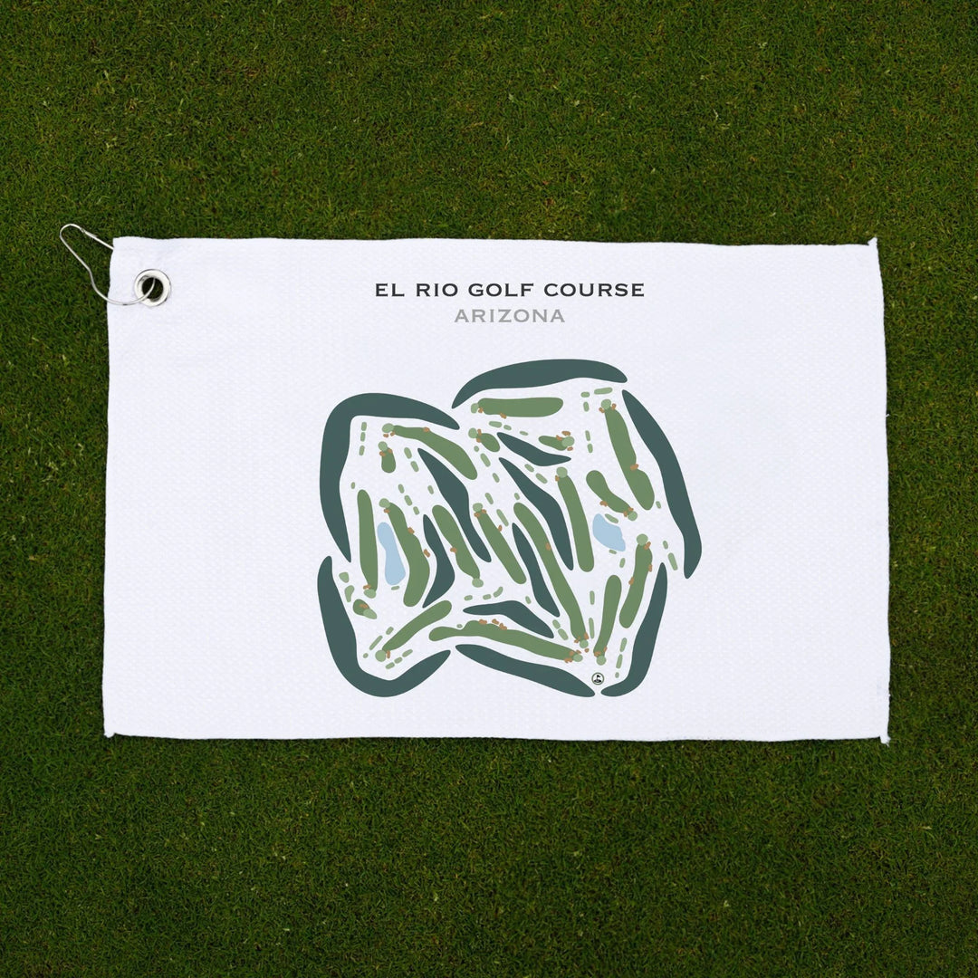 El Rio Golf Course, Tucson, Arizona - Printed Golf Courses