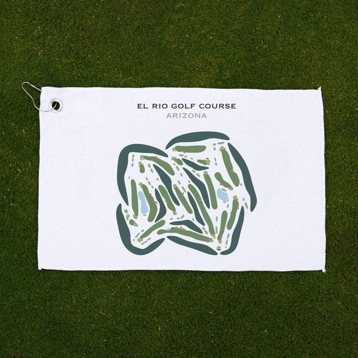 El Rio Golf Course, Tucson, Arizona - Printed Golf Courses