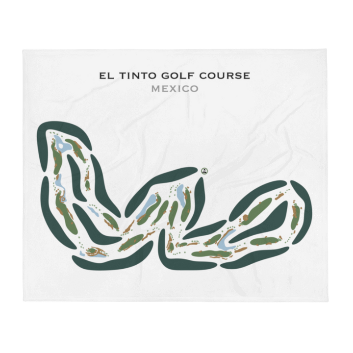 El Tinto Golf Course, Mexico - Printed Golf Courses