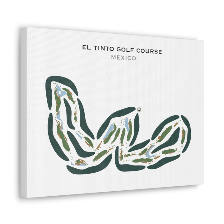 El Tinto Golf Course, Mexico - Printed Golf Courses