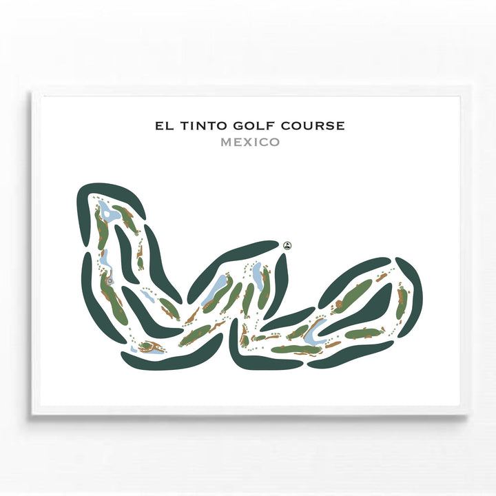 El Tinto Golf Course, Mexico - Printed Golf Courses