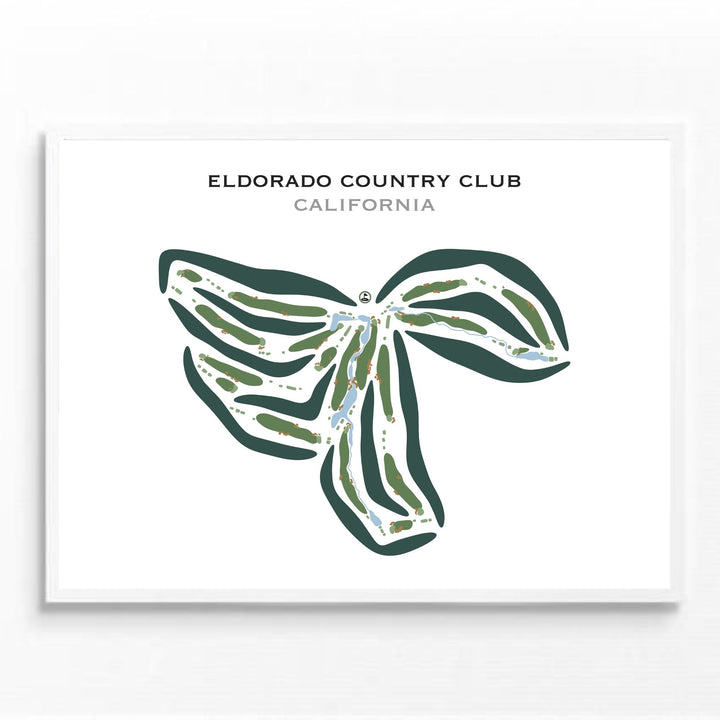 Eldorado Country Club, California - Printed Golf Courses