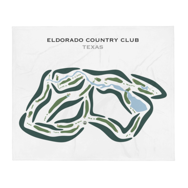 Eldorado Country Club, Texas - Printed Golf Courses