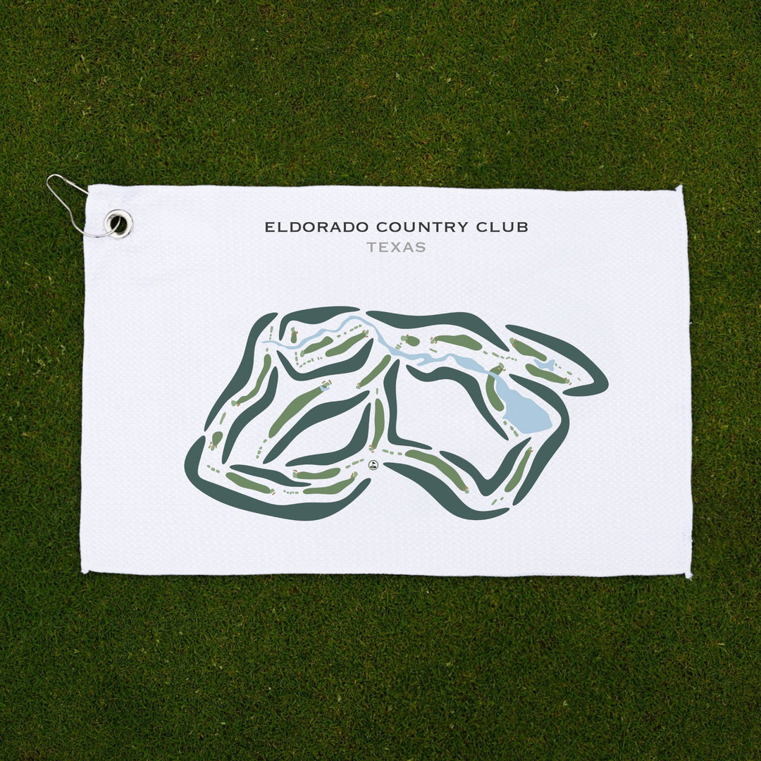 Eldorado Country Club, Texas - Printed Golf Courses