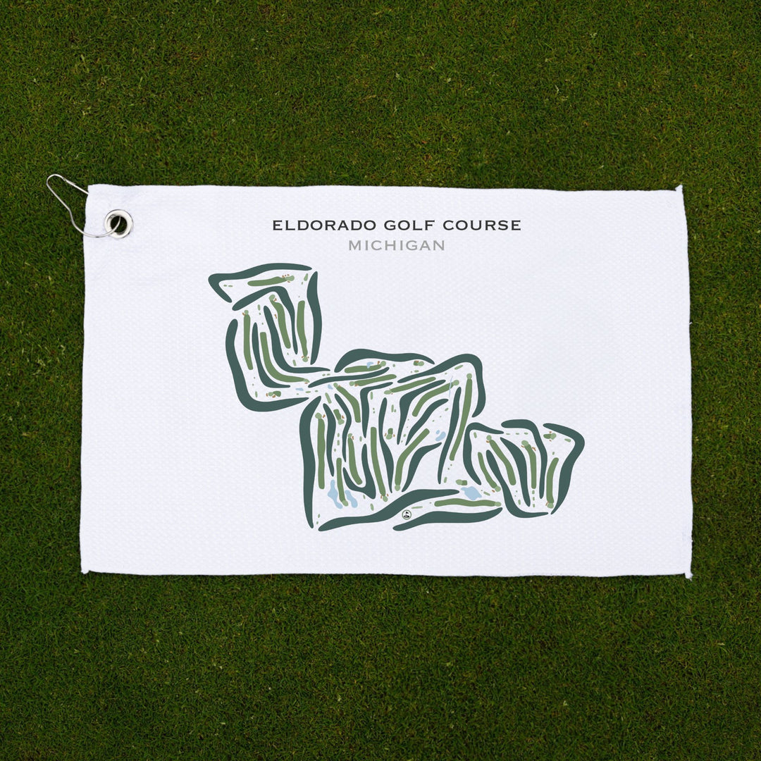 Eldorado Golf Course, Mason, Michigan - Printed Golf Courses