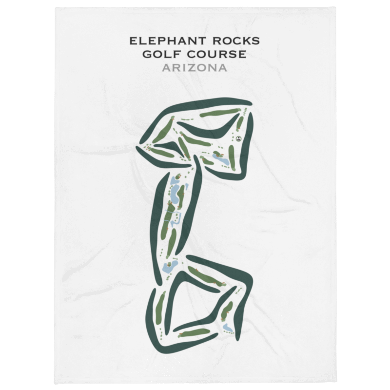 Elephant Rocks Golf Course, Arizona - Printed Golf Courses