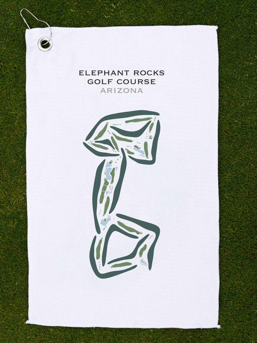 Elephant Rocks Golf Course, Arizona - Printed Golf Courses