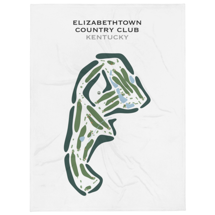 Elizabethtown Country Club, Kentucky - Printed Golf Courses