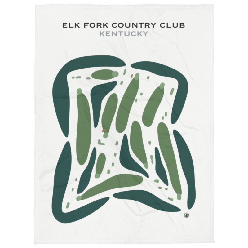 Elk Fork Country Club, Elkton, Kentucky - Printed Golf Courses