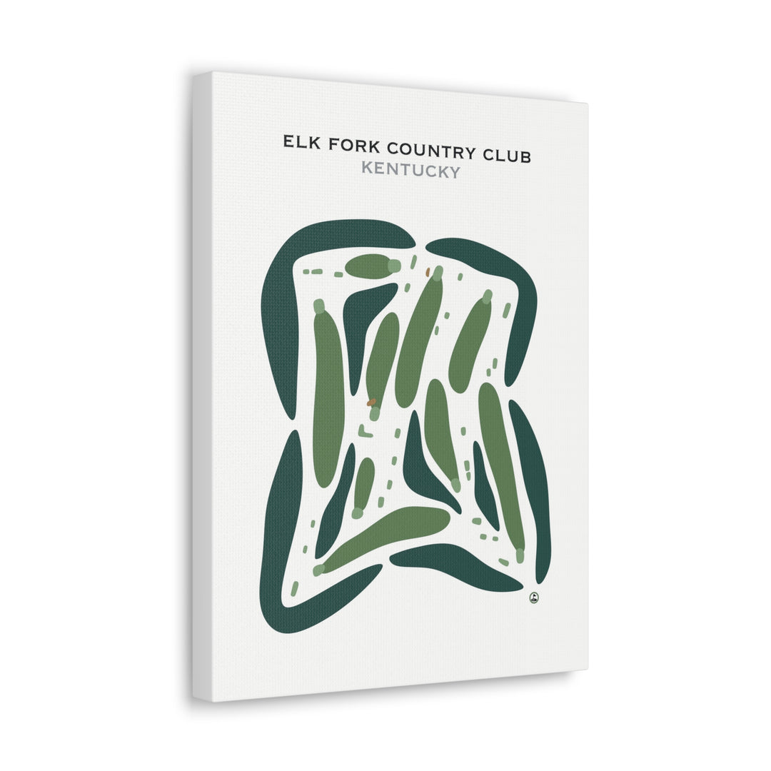 Elk Fork Country Club, Elkton, Kentucky - Printed Golf Courses