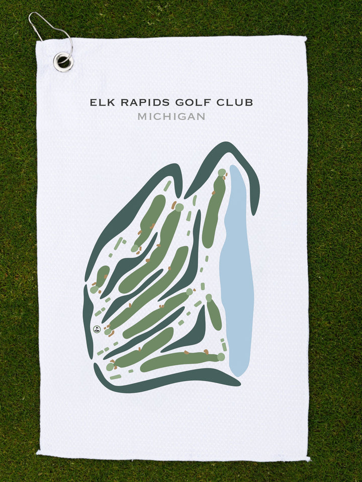 Elk Rapids Golf Club, Michigan - Printed Golf Courses