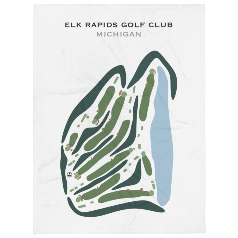 Elk Rapids Golf Club, Michigan - Printed Golf Courses