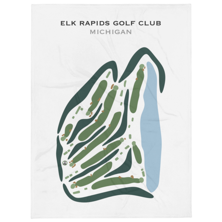 Elk Rapids Golf Club, Michigan - Printed Golf Courses