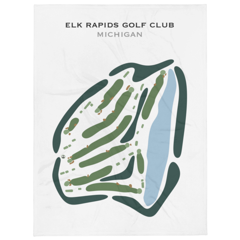 Elk Rapids Golf Club, Michigan - Printed Golf Courses