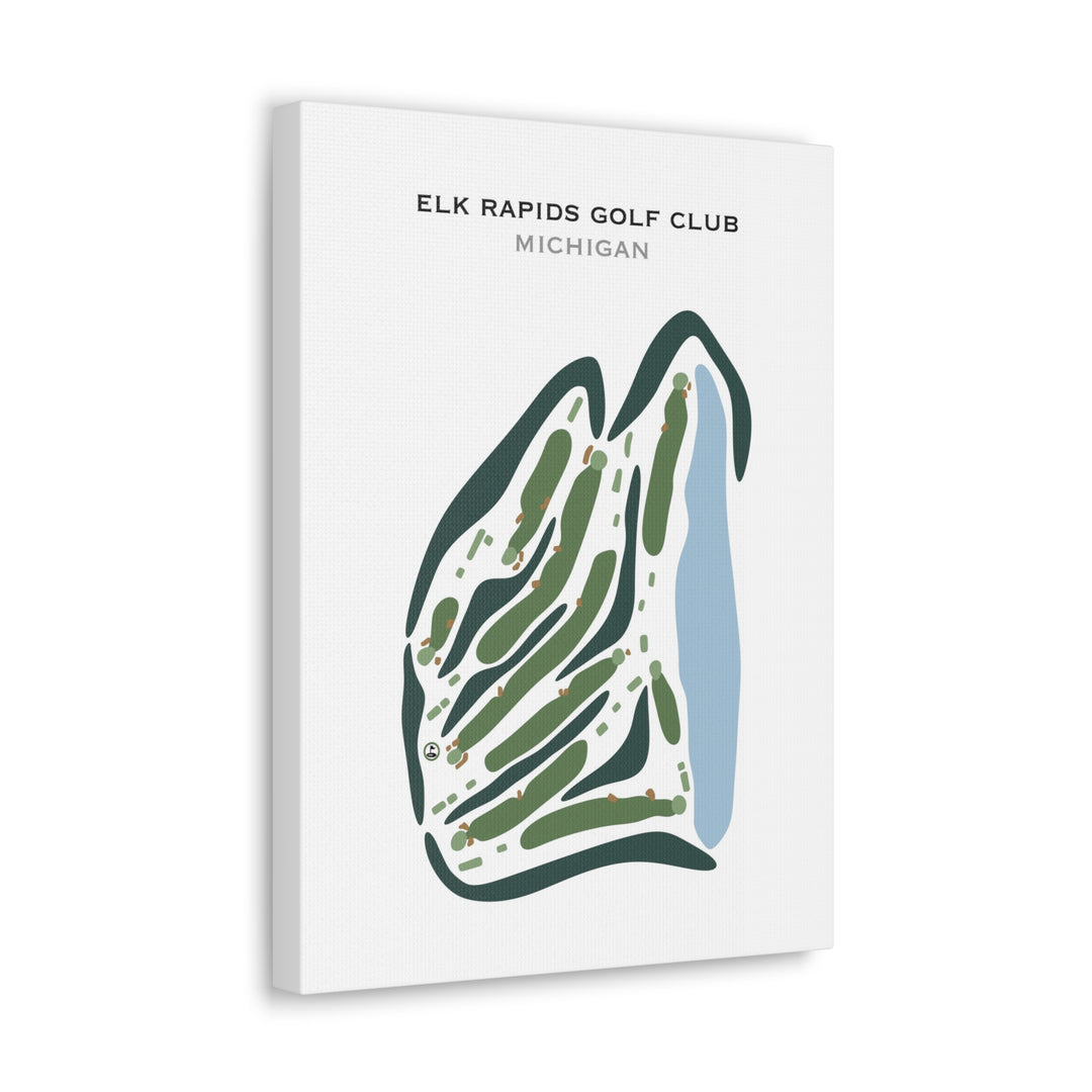 Elk Rapids Golf Club, Michigan - Printed Golf Courses