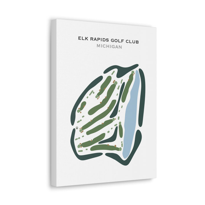 Elk Rapids Golf Club, Michigan - Printed Golf Courses