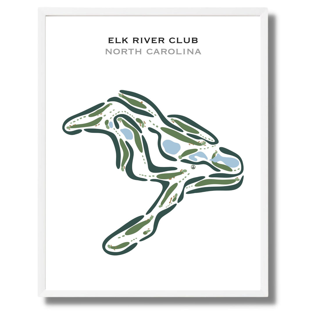 Elk River Club, North Carolina - Printed Golf Courses