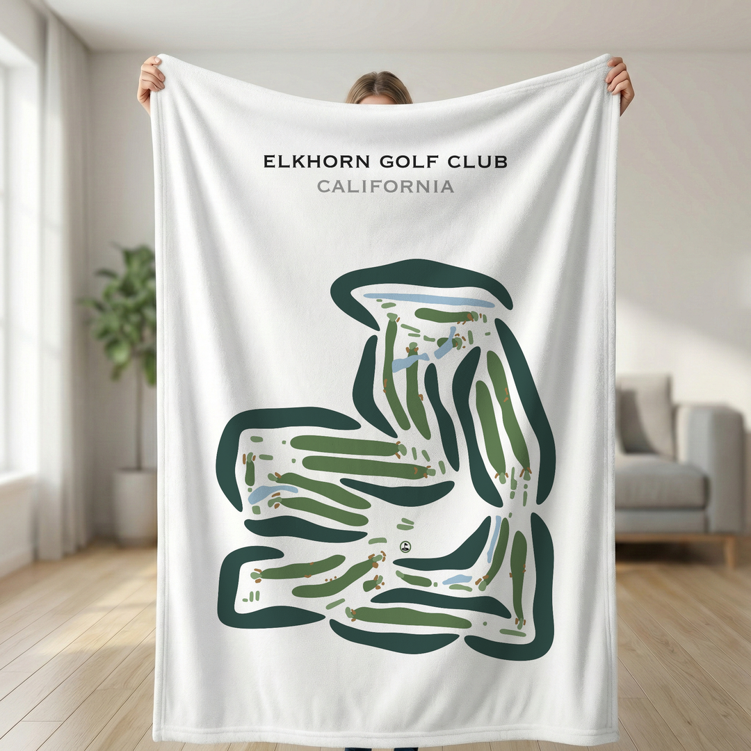 Elkhorn Golf Club, California - Printed Golf Courses