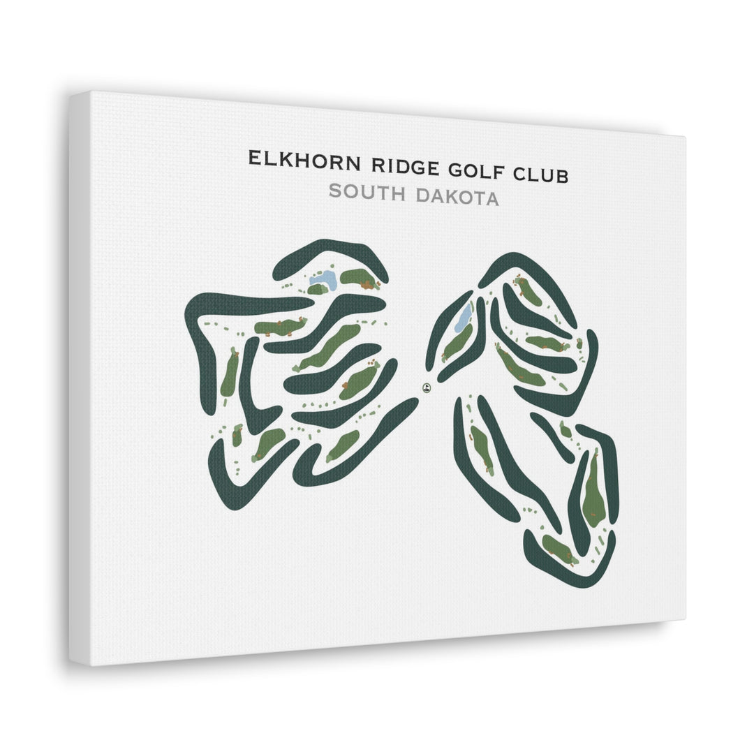 Elkhorn Ridge Golf Club, South Dakota - Printed Golf Courses