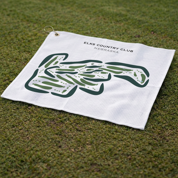 Elks Country Club, Nebraska - Printed Golf Courses