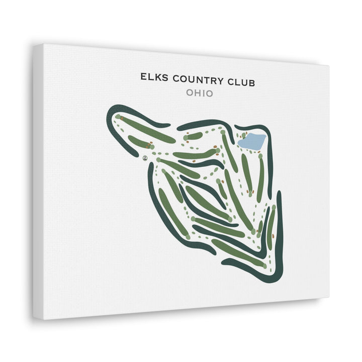 Elks Country Club, Ohio - Printed Golf Courses