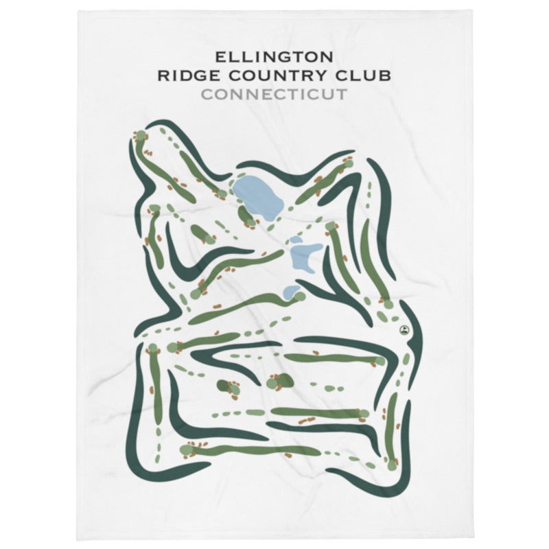 Ellington Ridge Country Club, Connecticut - Printed Golf Courses