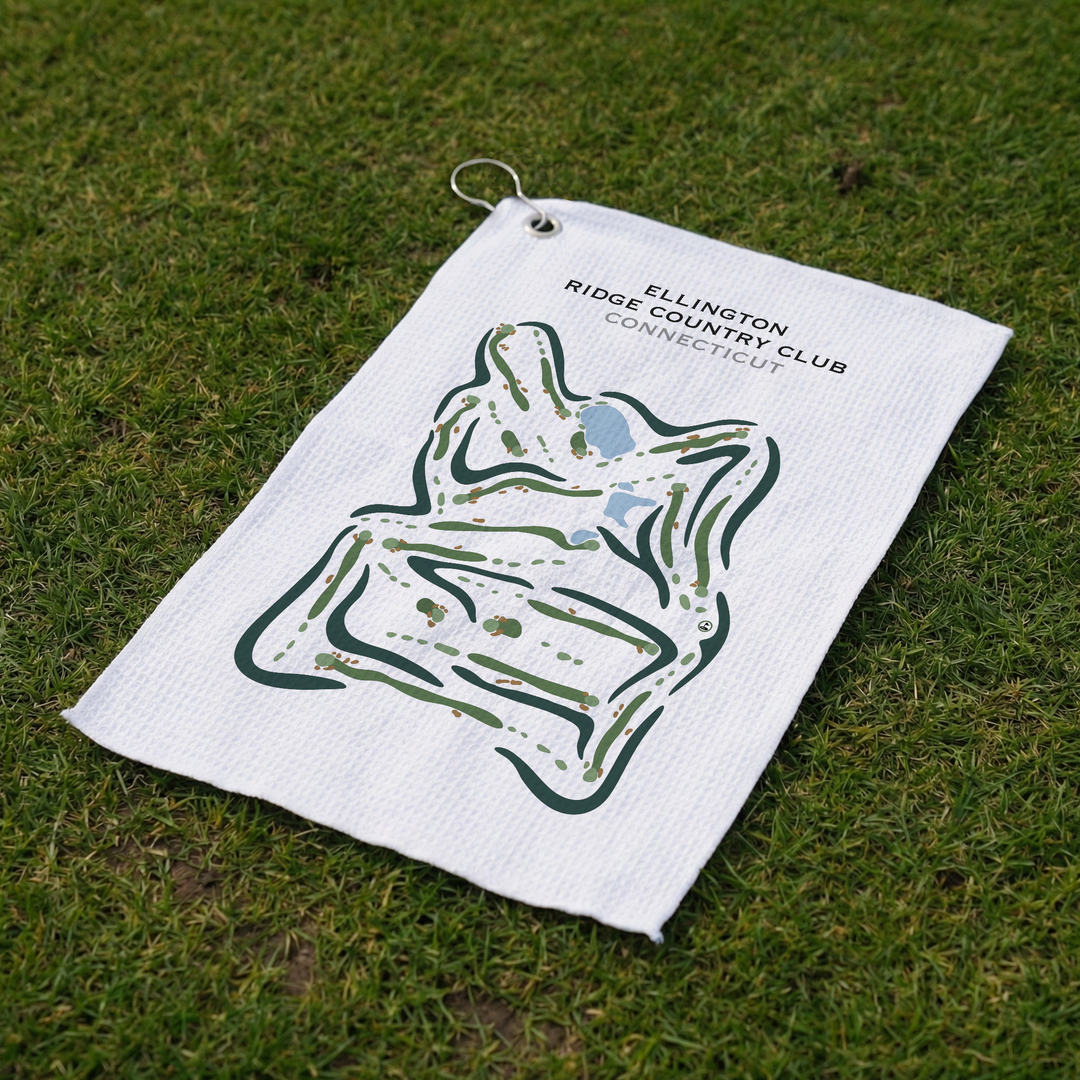 Ellington Ridge Country Club, Connecticut - Printed Golf Courses