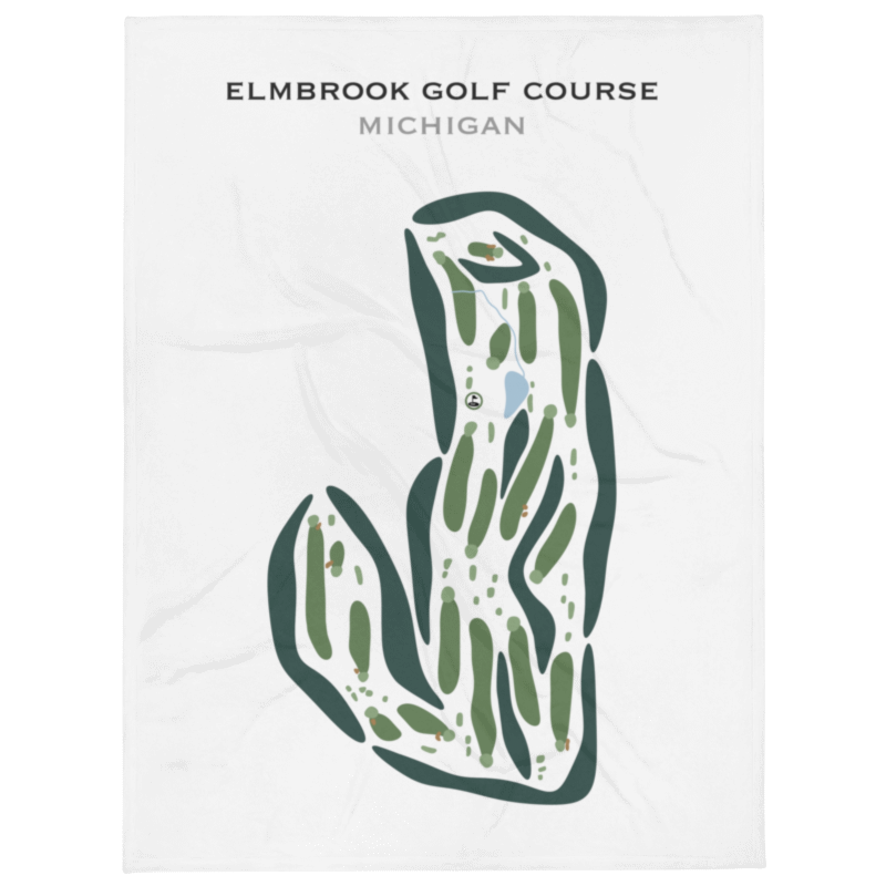 Elmbrook Golf Course, Michigan - Printed Golf Courses