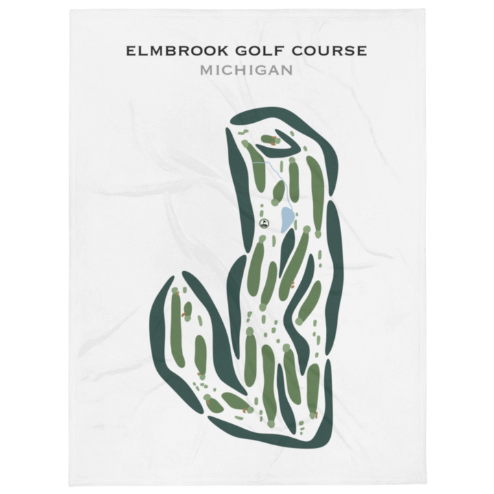 Elmbrook Golf Course, Michigan - Printed Golf Courses