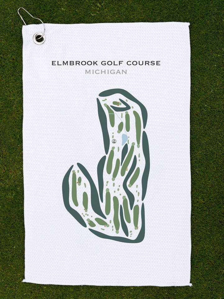 Elmbrook Golf Course, Michigan - Printed Golf Courses