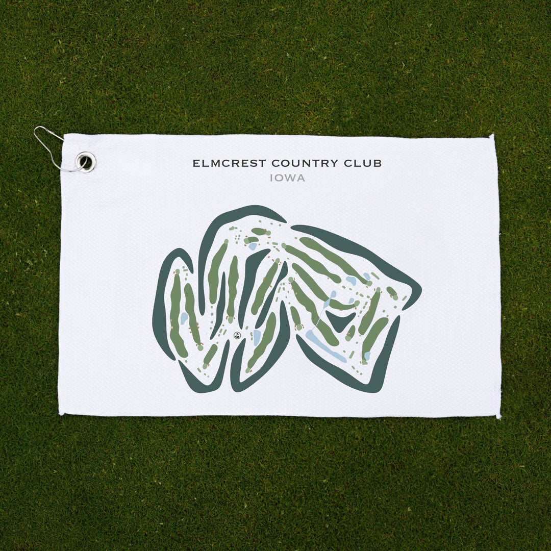 Elmcrest Country Club, Iowa - Printed Golf Courses