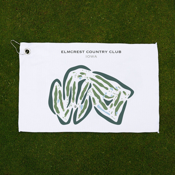 Elmcrest Country Club, Iowa - Printed Golf Courses