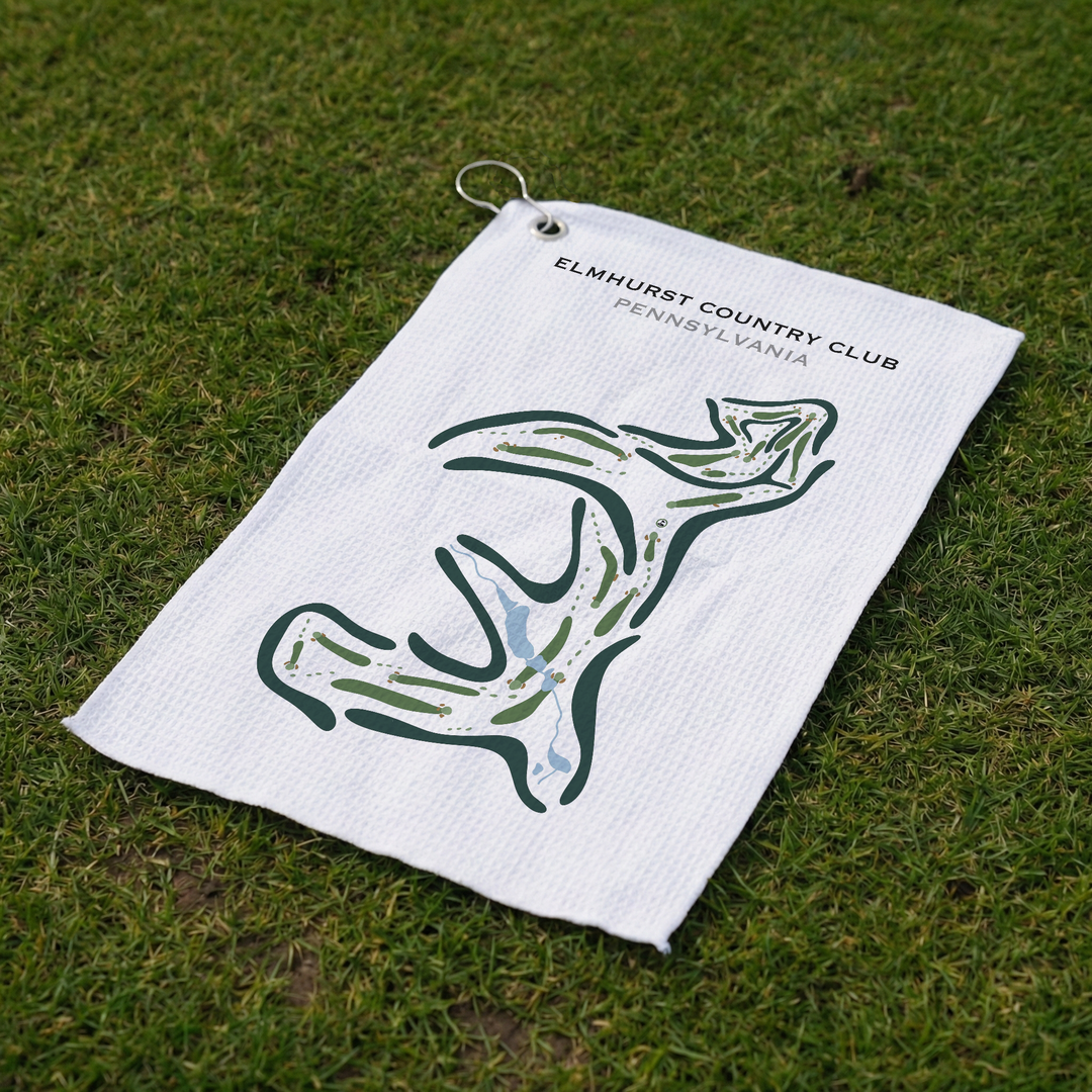 Elmhurst Country Club, Pennsylvania - Printed Golf Courses