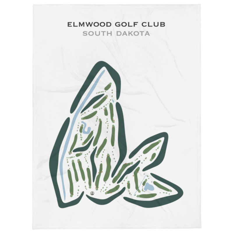 Elmwood Golf Club, South Dakota - Printed Golf Courses