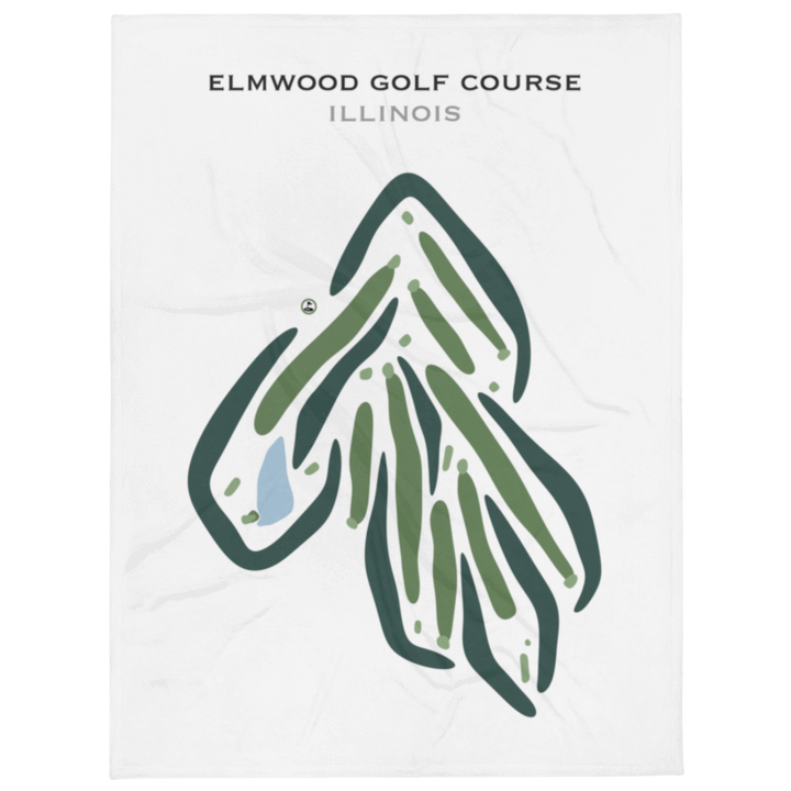 Elmwood Golf Course, Illinois - Printed Golf Courses