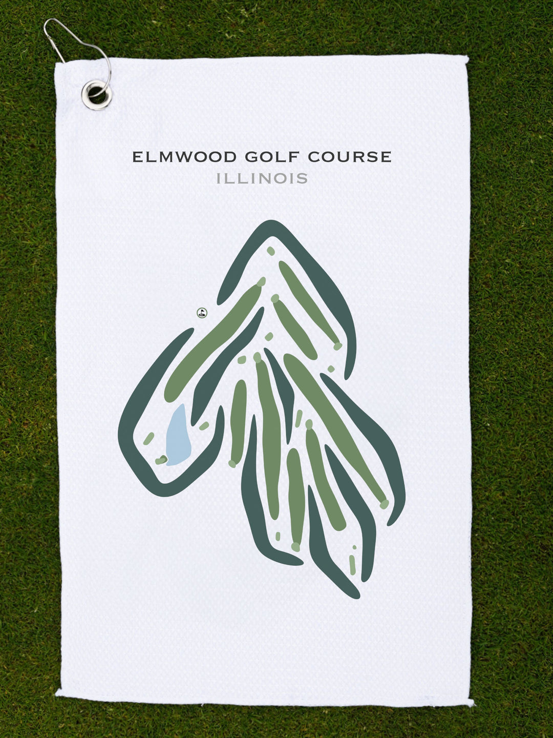 Elmwood Golf Course, Illinois - Printed Golf Courses