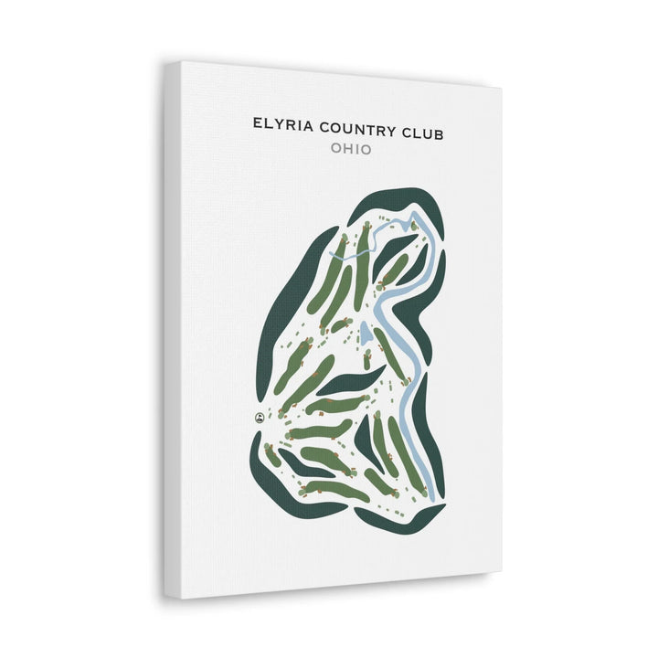Elyria Country Club, Ohio - Printed Golf Courses